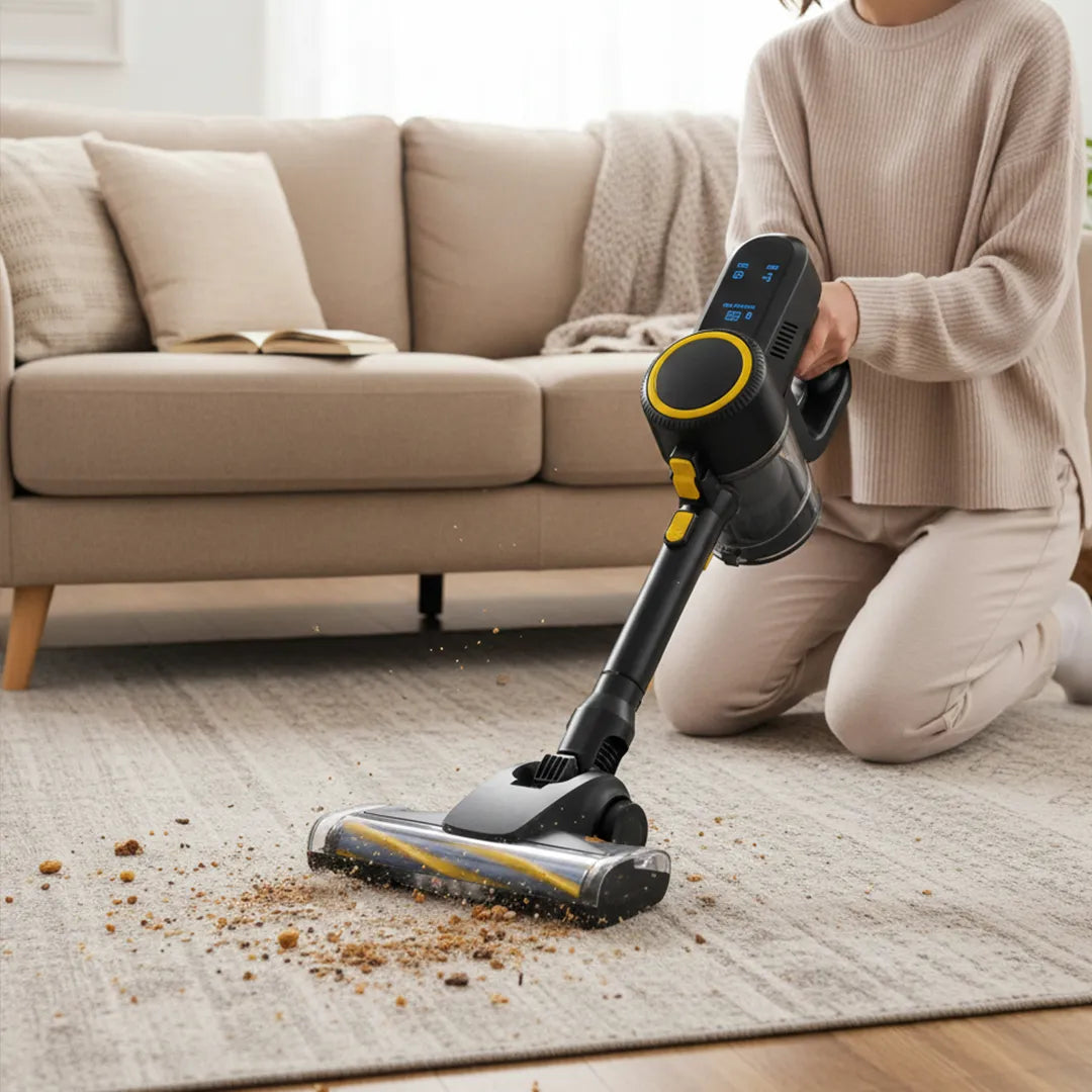 Aspiradora Vertical Inalámbrica Flexible 3 en 1 de 250W