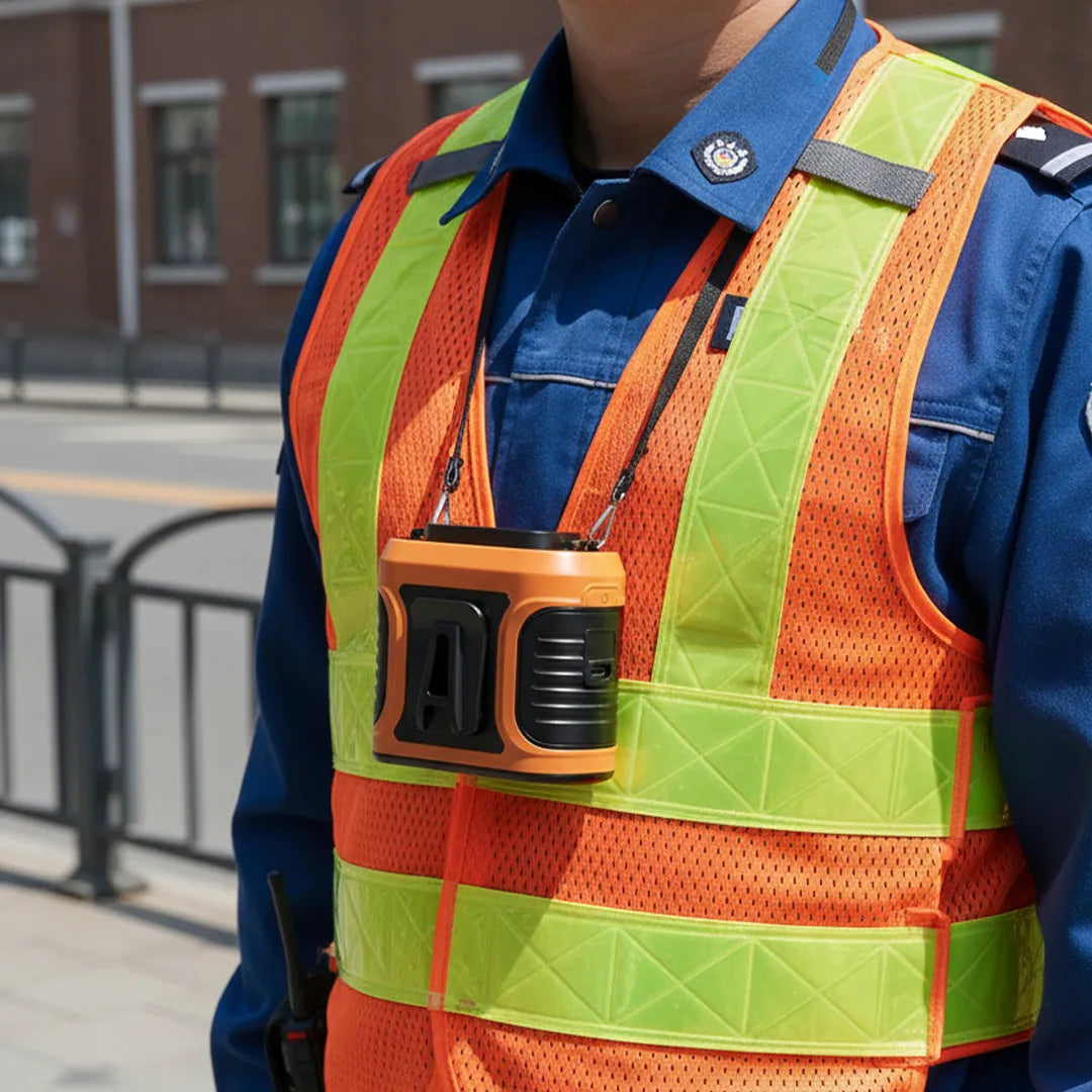Ventilador de Cintura Portátil USB Recargable