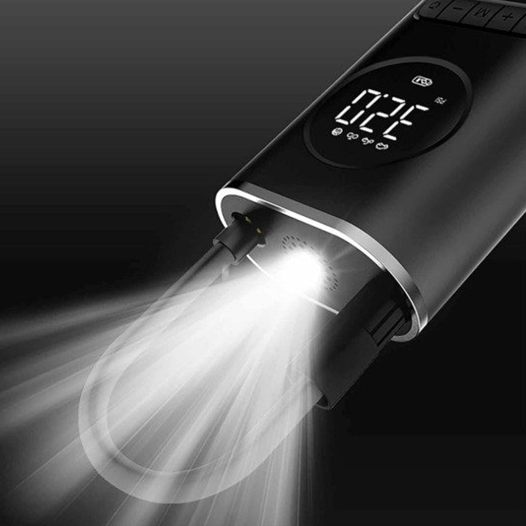Inflador Compresor Portátil Digital Recargable USB