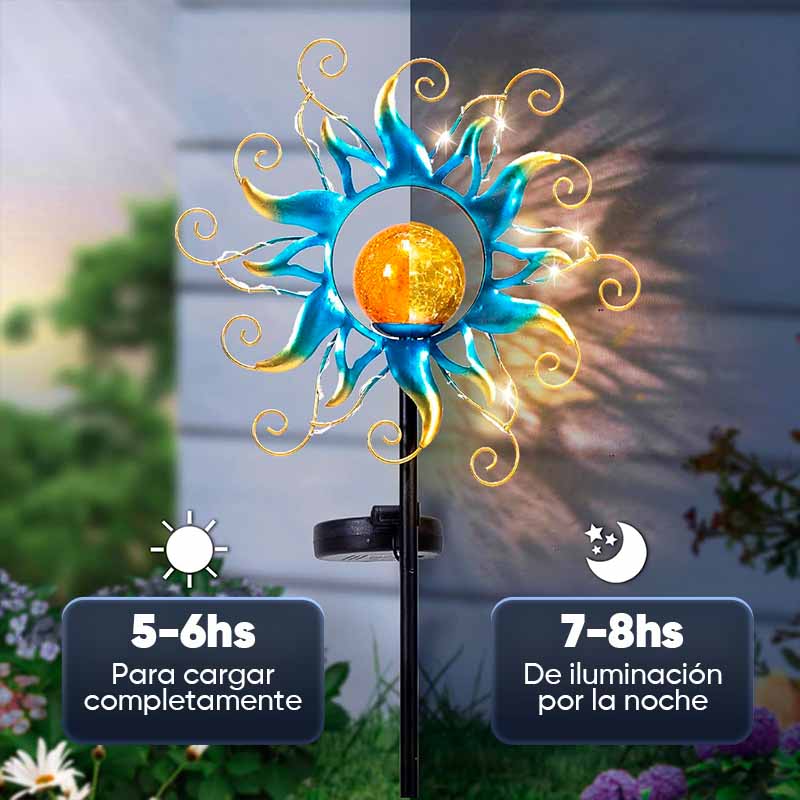 Luz Solar Para Jardín Magic Sun