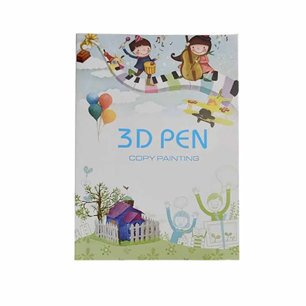 Libro de Dibujo para Lapiz 3D con 40 Patrones