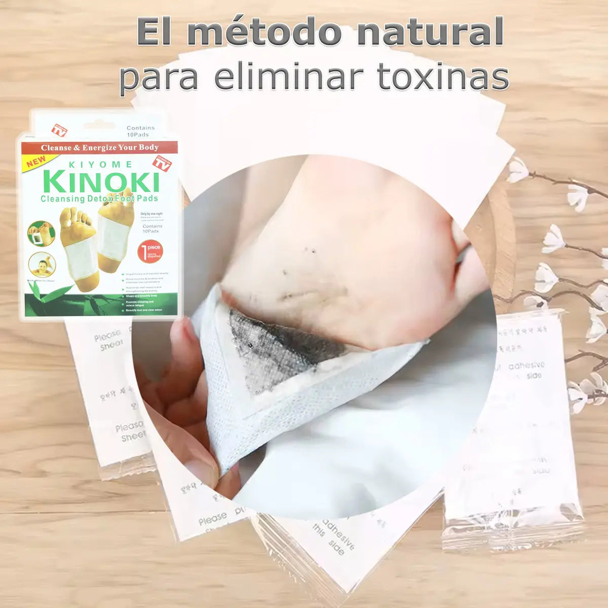 Parches Desintoxicantes Kinoki