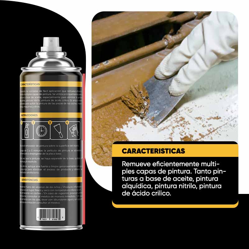 Spray Removedor de Pintura y Graffiti Leisel 450ml