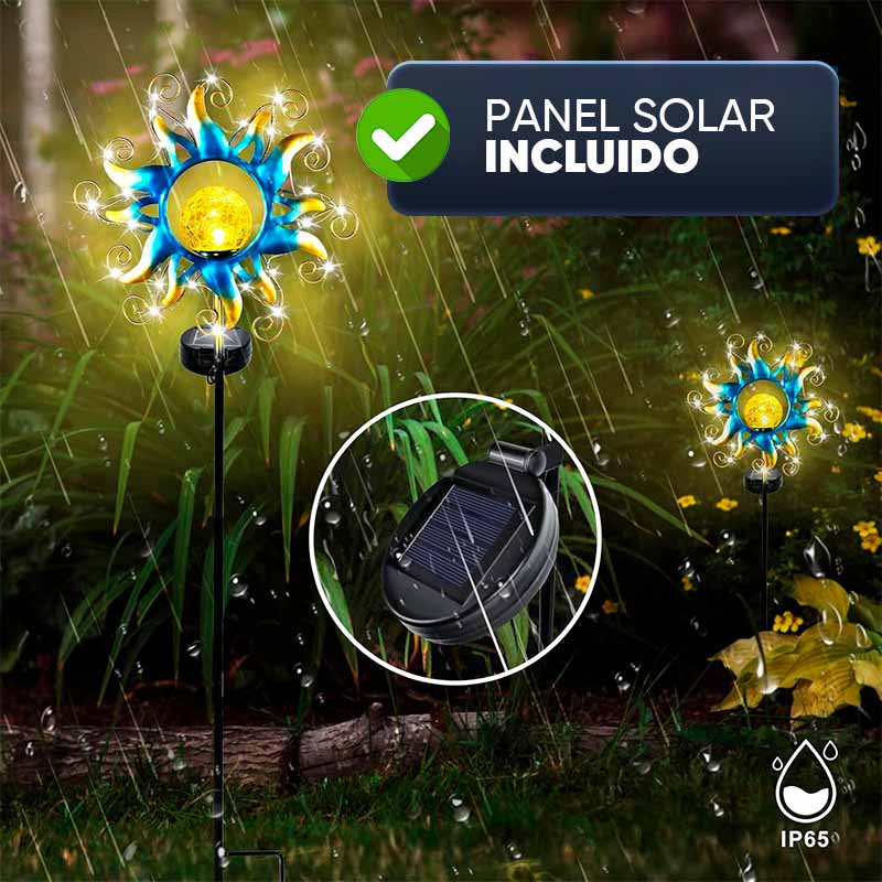 Luz Solar Para Jardín Magic Sun