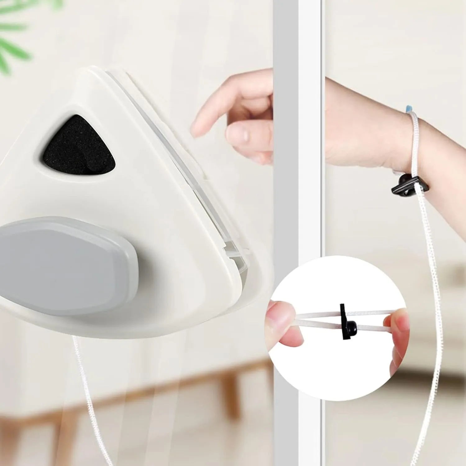 Limpia Vidrios Magnético Premium