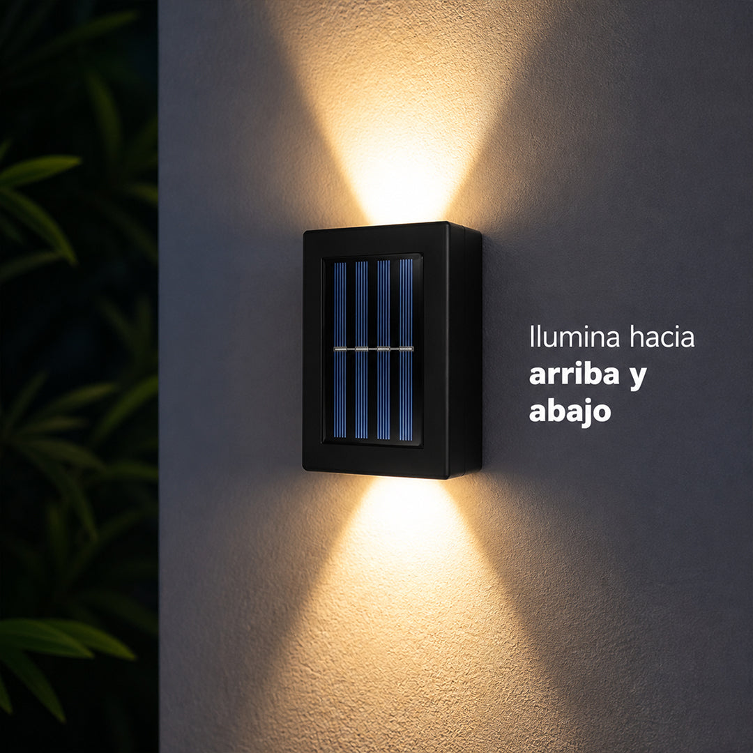 Pack de 2 Focos Solares Dual Garden Milhome