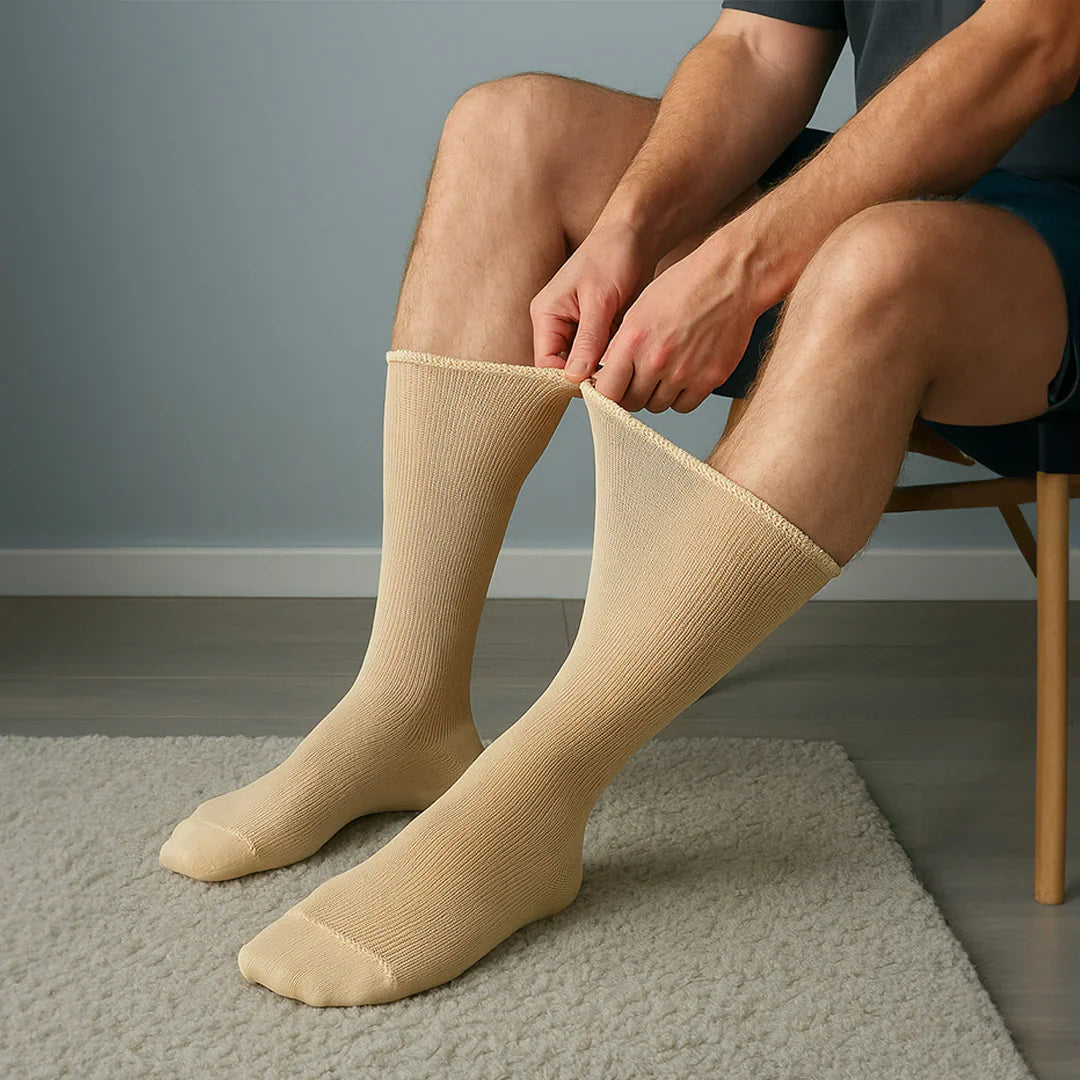 Medias Cortas para Diabeticos Marca Wilma