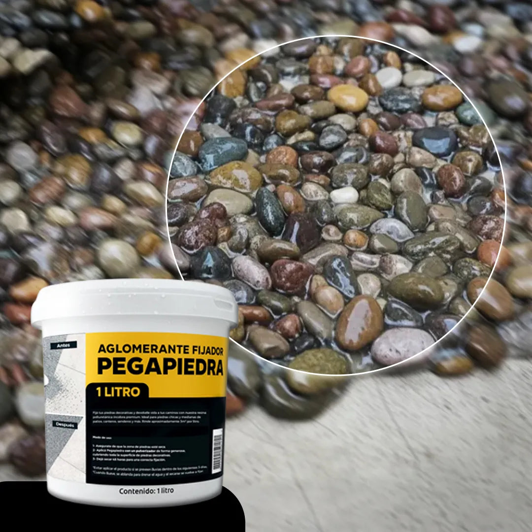 Fijador para piedras de Jardín PEGAPIEDRA 1L Leisel