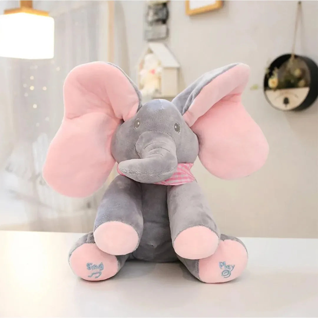 Peluche con Movimiento Diseño Elefante