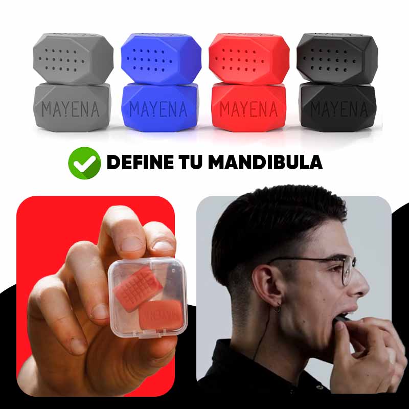 Ejercitador de Mandíbula con 3 Niveles de Resisitencia