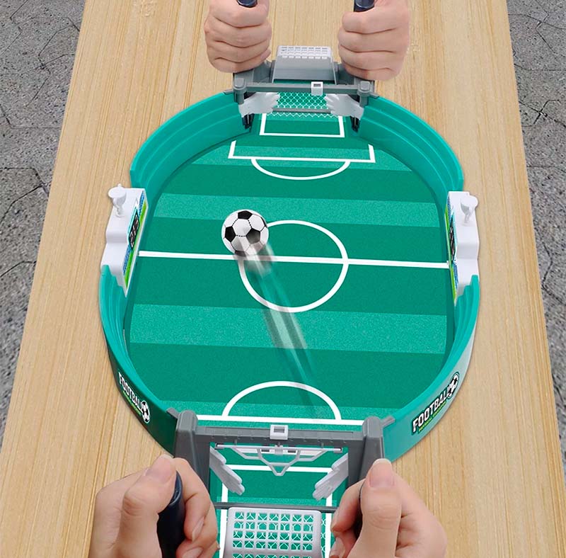 Juego Mini Futbolito De Mesa con 4 Pelotas