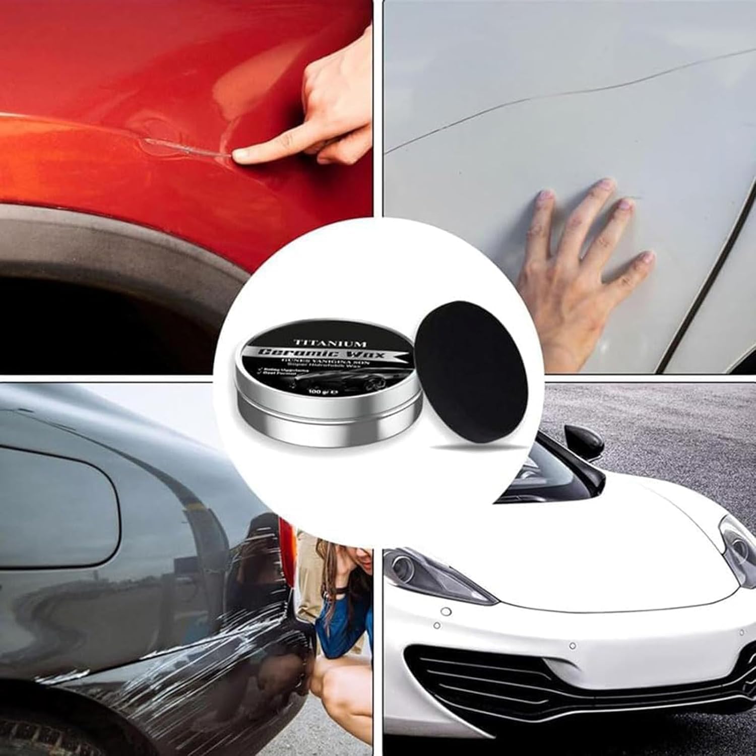 Cera de Céramica de Titanio para Pulido Automotriz