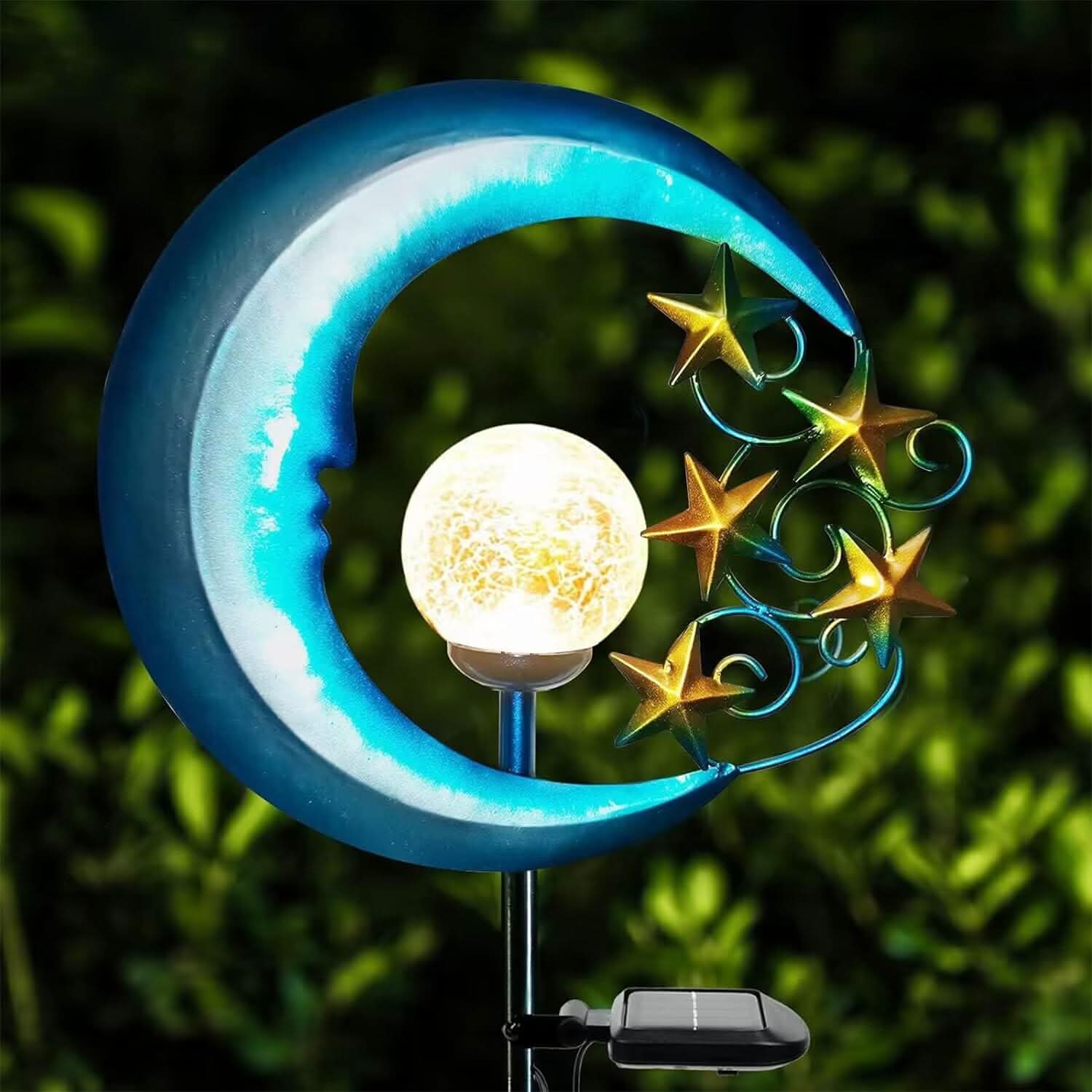 Luz Solar Moon Glass para Jardin