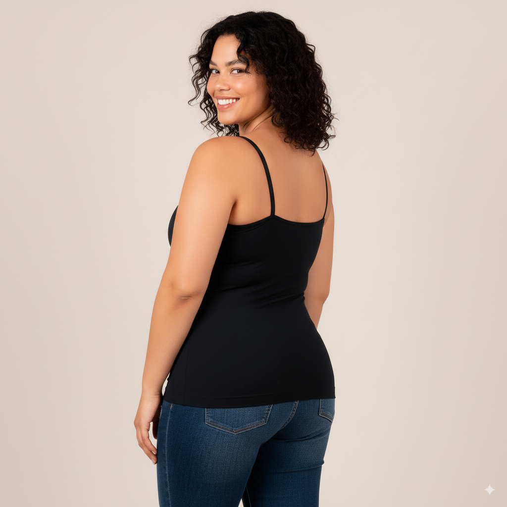 Vitae Camiseta Moldeadora de Cuello Redondao Elevé