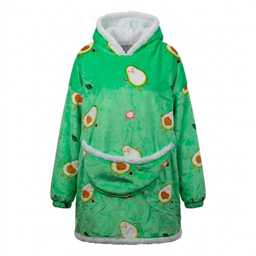 Hoodie Adultos Polar con Capucha Marca Wilma