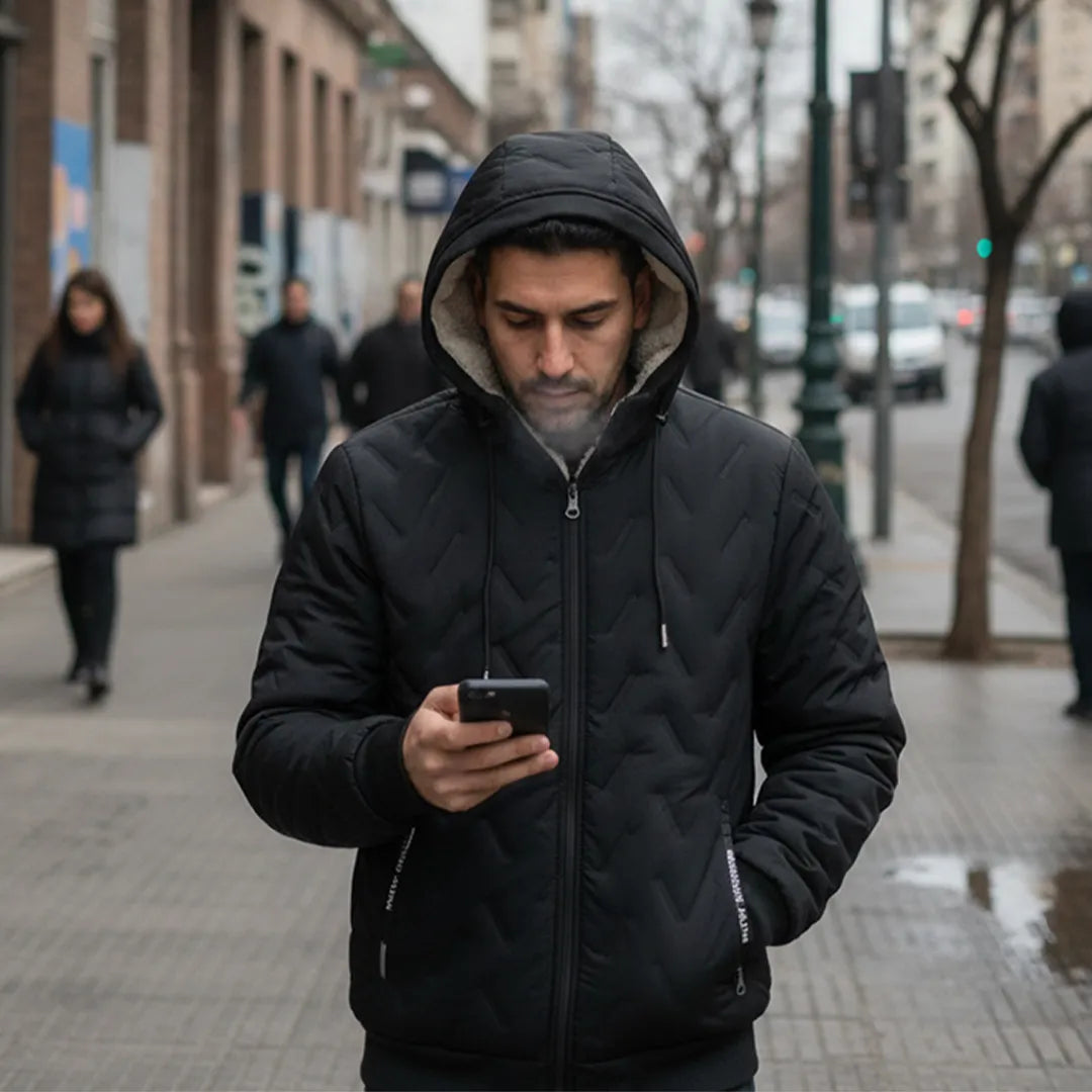 Campera Winter Zipp Con Forro super Calido