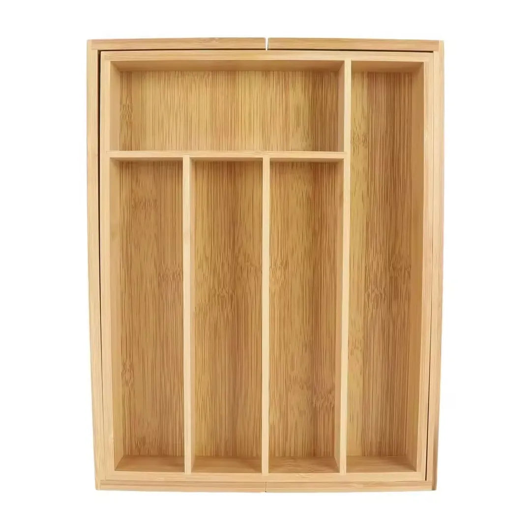 Organizador Multifuncional Extensible de Bambú