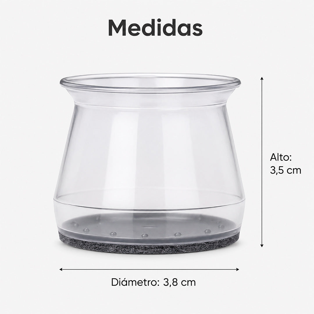 Pack de 16 Protectores de Silicona para Sillas Milhome