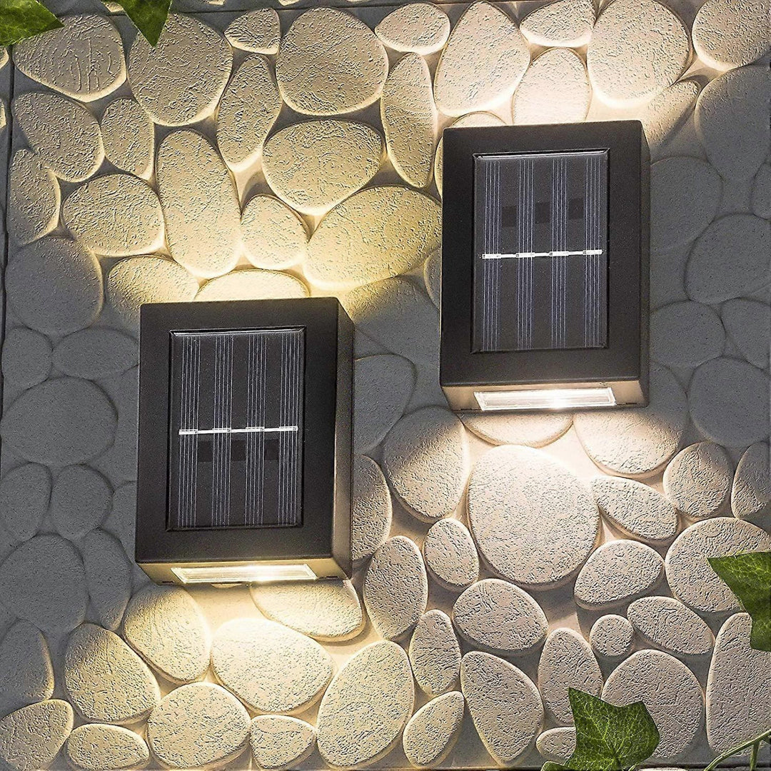 Pack de 2 Focos Solares Dual Garden Milhome