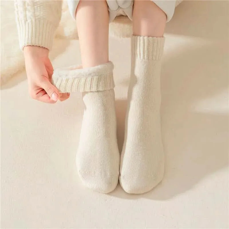 Pack de 3 Pares de Calcetines Termicos de Felpa Super Suaves