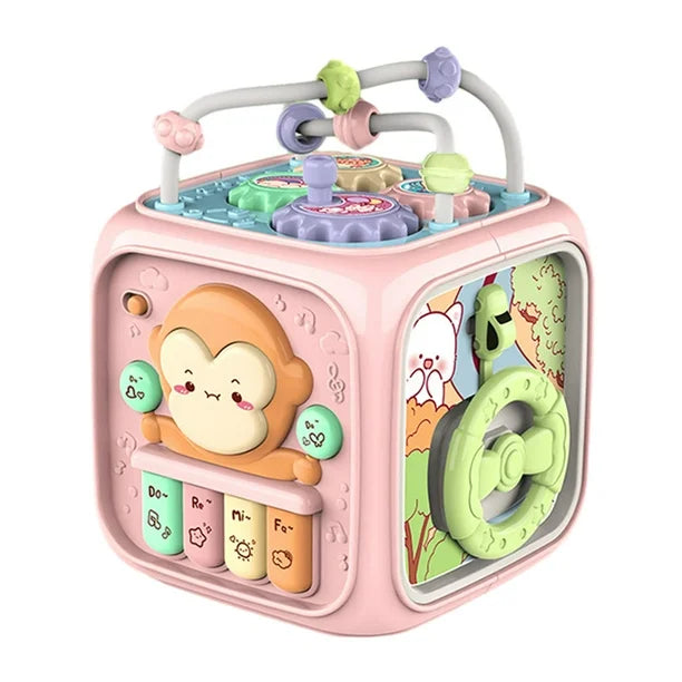 Cubo Interactivo de Actividades 7 en 1  para Niños