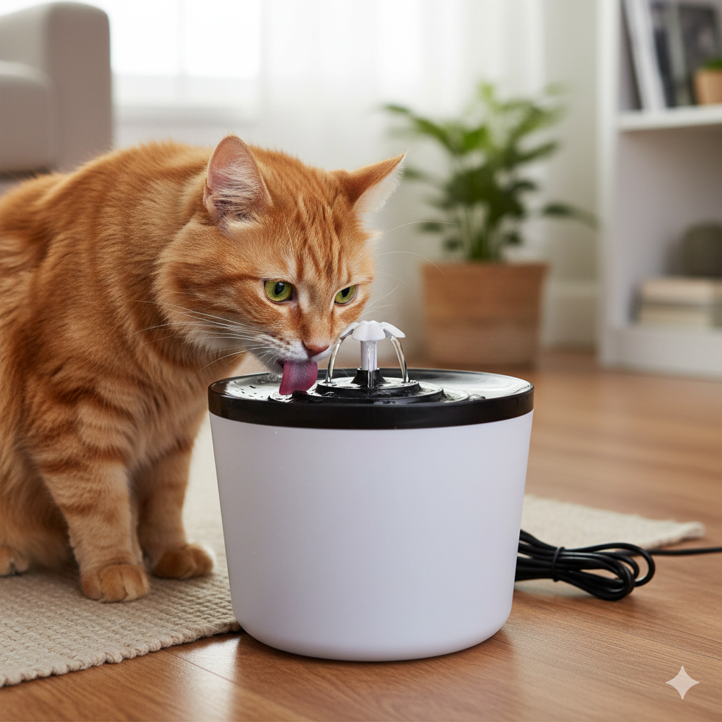 Fuente Bebedero para Mascotas Grande