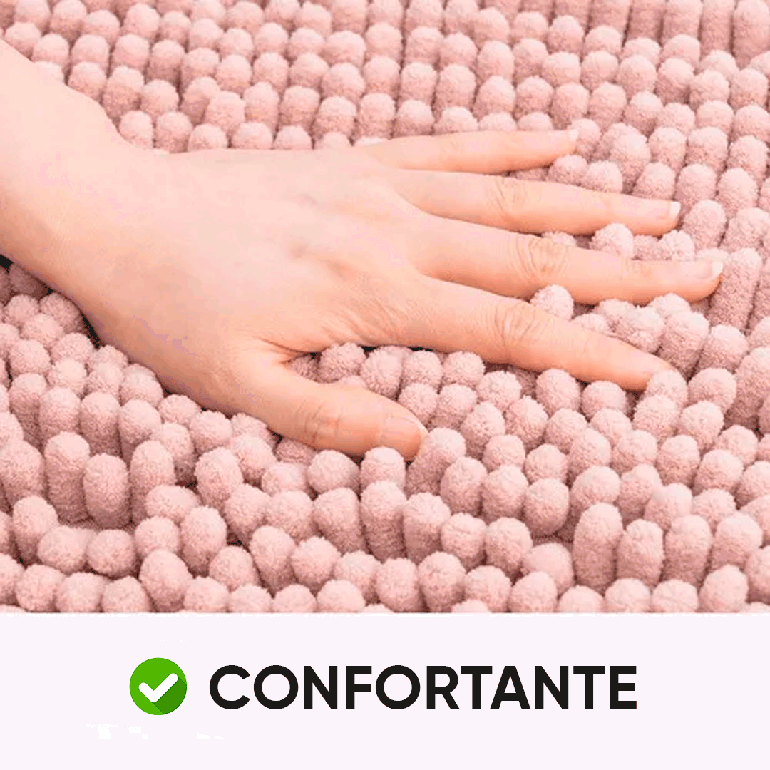 Alfombra de Chenilla para Baño Gran Absorción