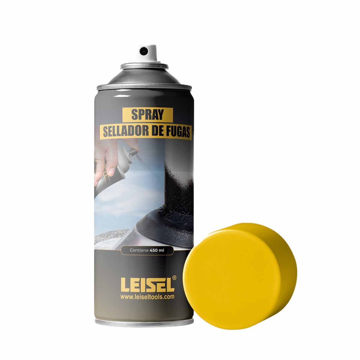 Spray Sellador de Fugas Leisel 450ml