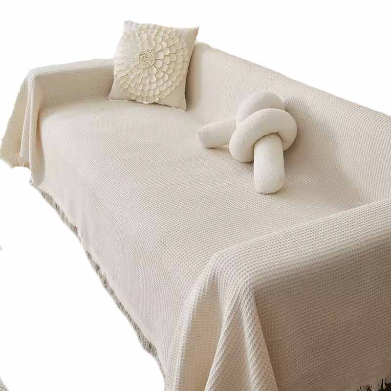 Funda Sofa Tejida en Algodon 2 Plazas