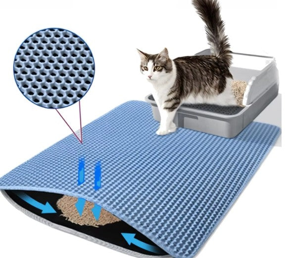 Esterilla Recolectora de Arena para Sanitario de Gatos