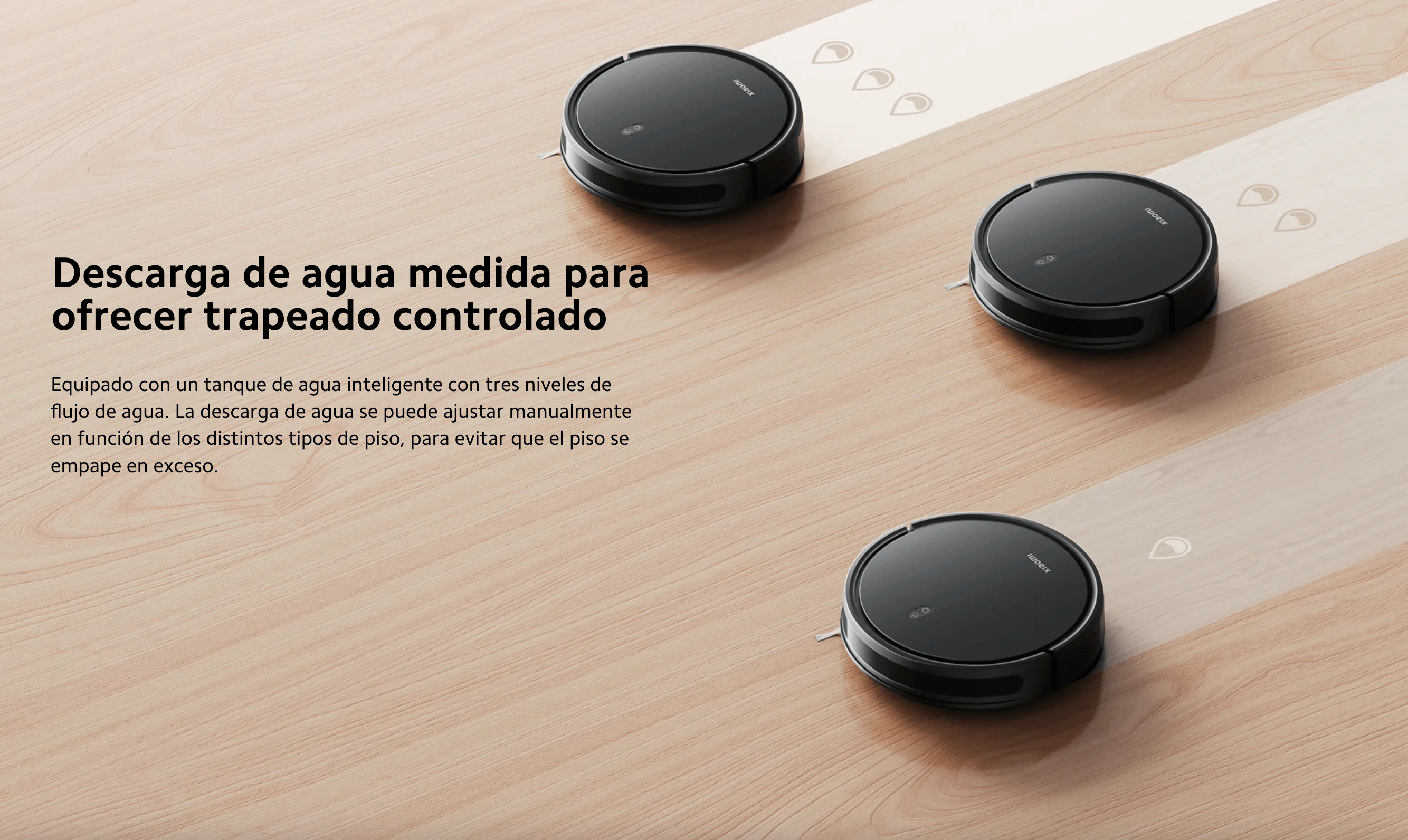 Aspiradora Xiaomi Robot Vacuum E10C Negra