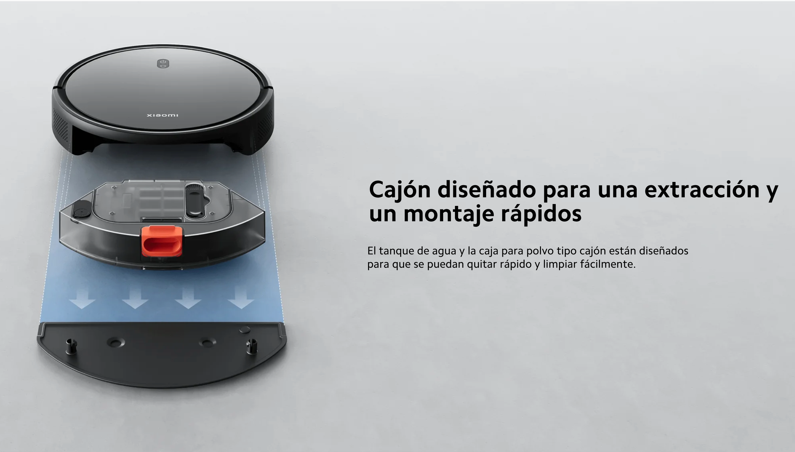 Aspiradora Xiaomi Robot Vacuum E10C Negra