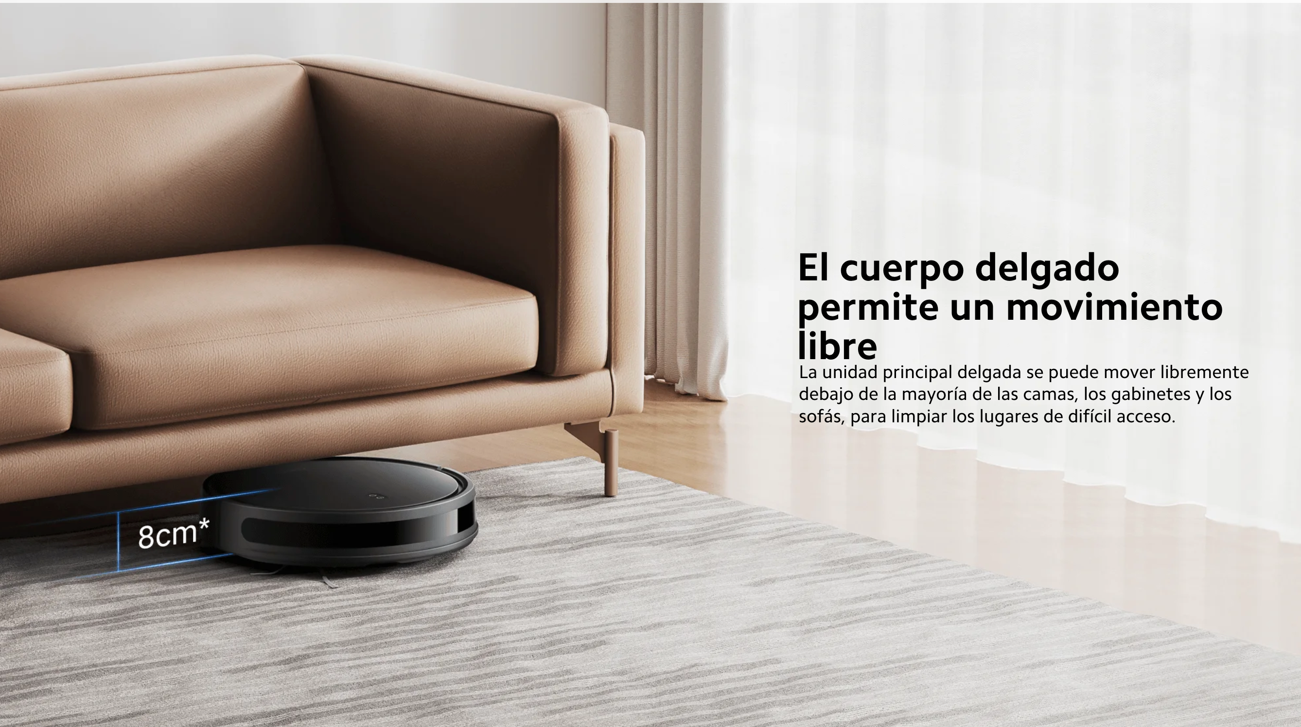 Aspiradora Xiaomi Robot Vacuum E10C Negra