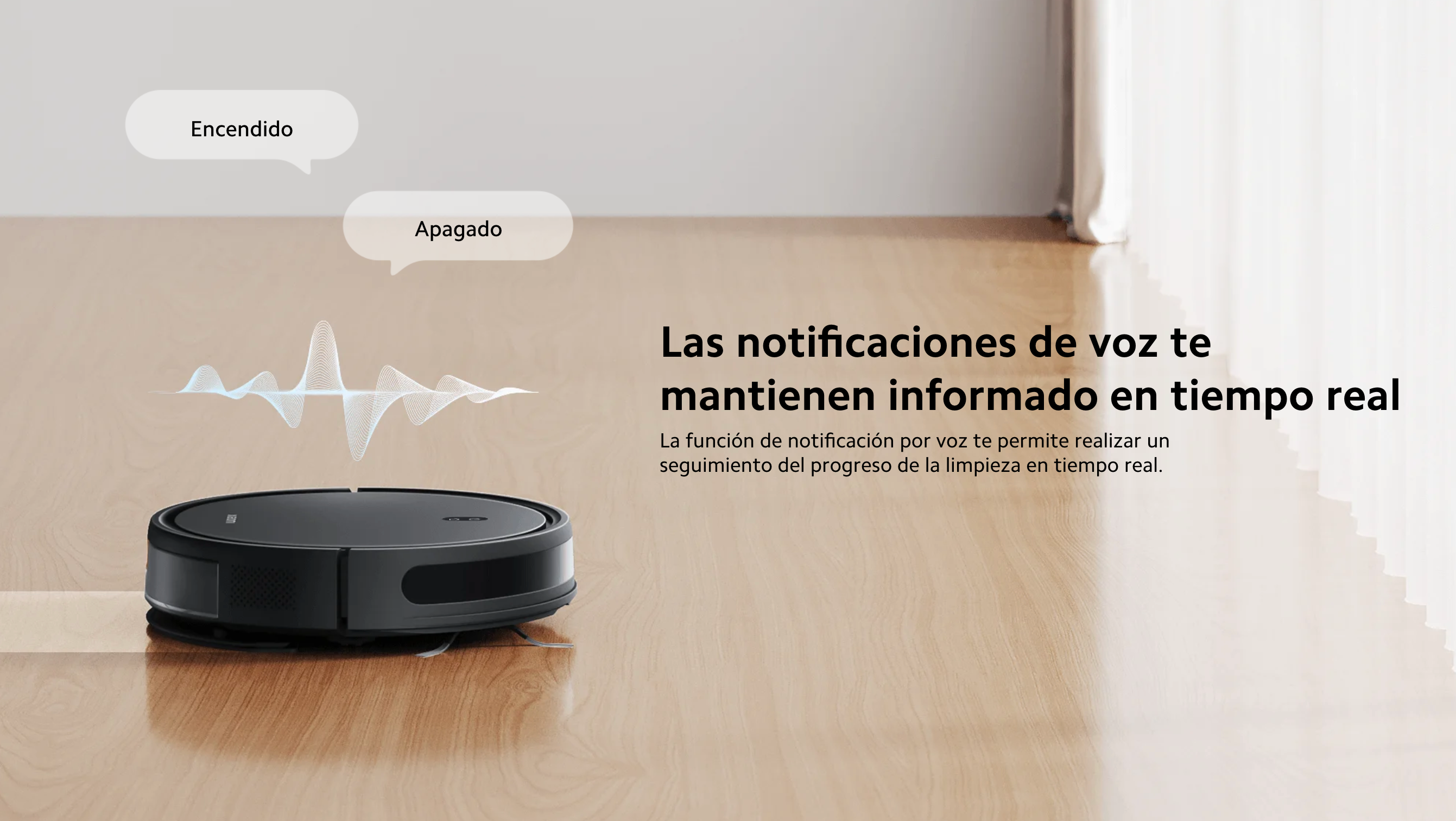 Aspiradora Xiaomi Robot Vacuum E10C Negra