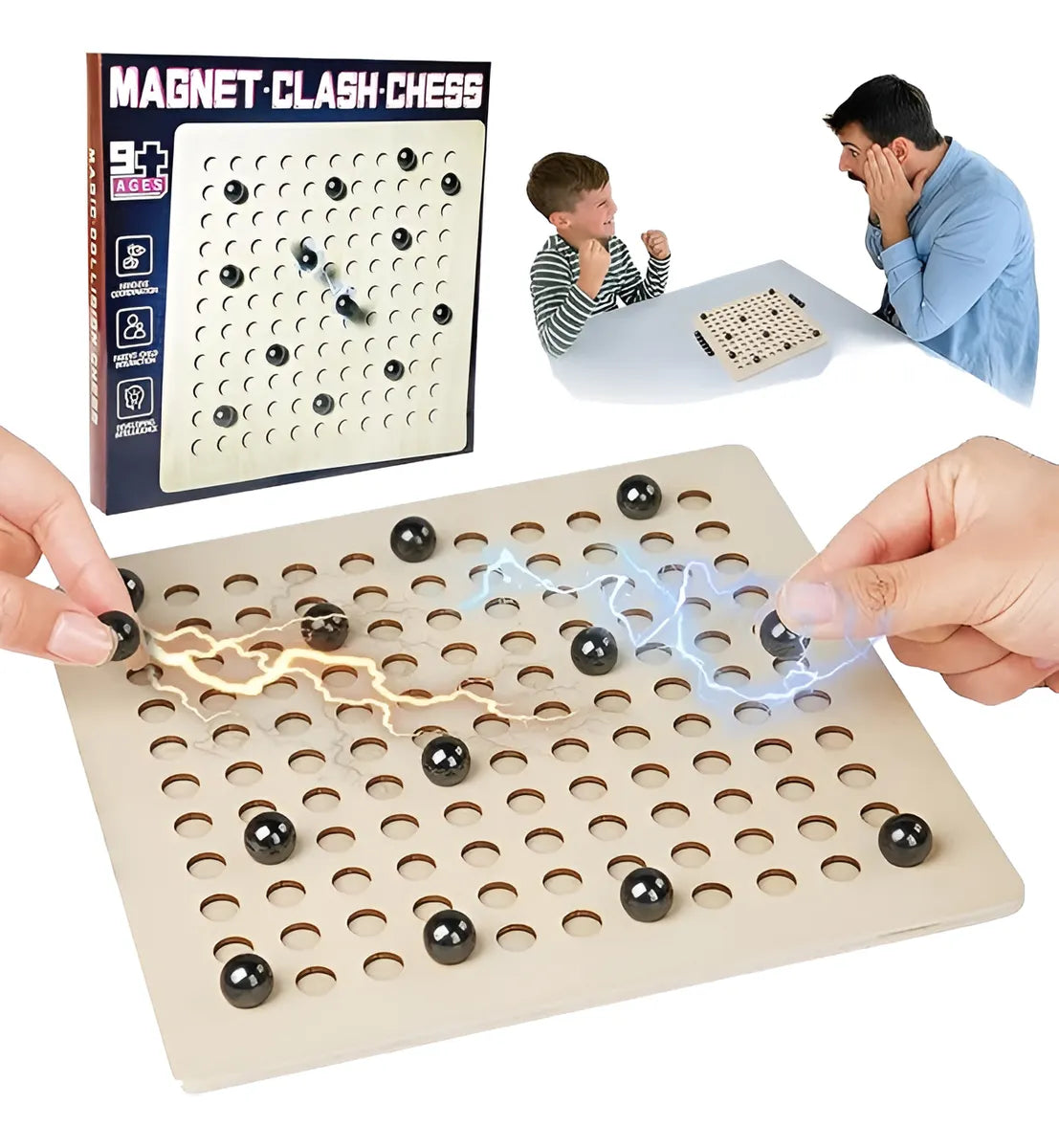 Juego de Ajedrez Mgnetico Magnet Clash