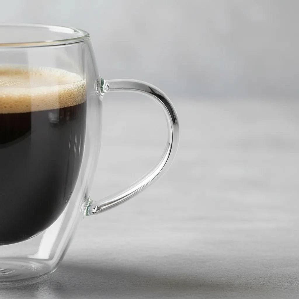 Taza de Vidrio Doble Pared 250 ml