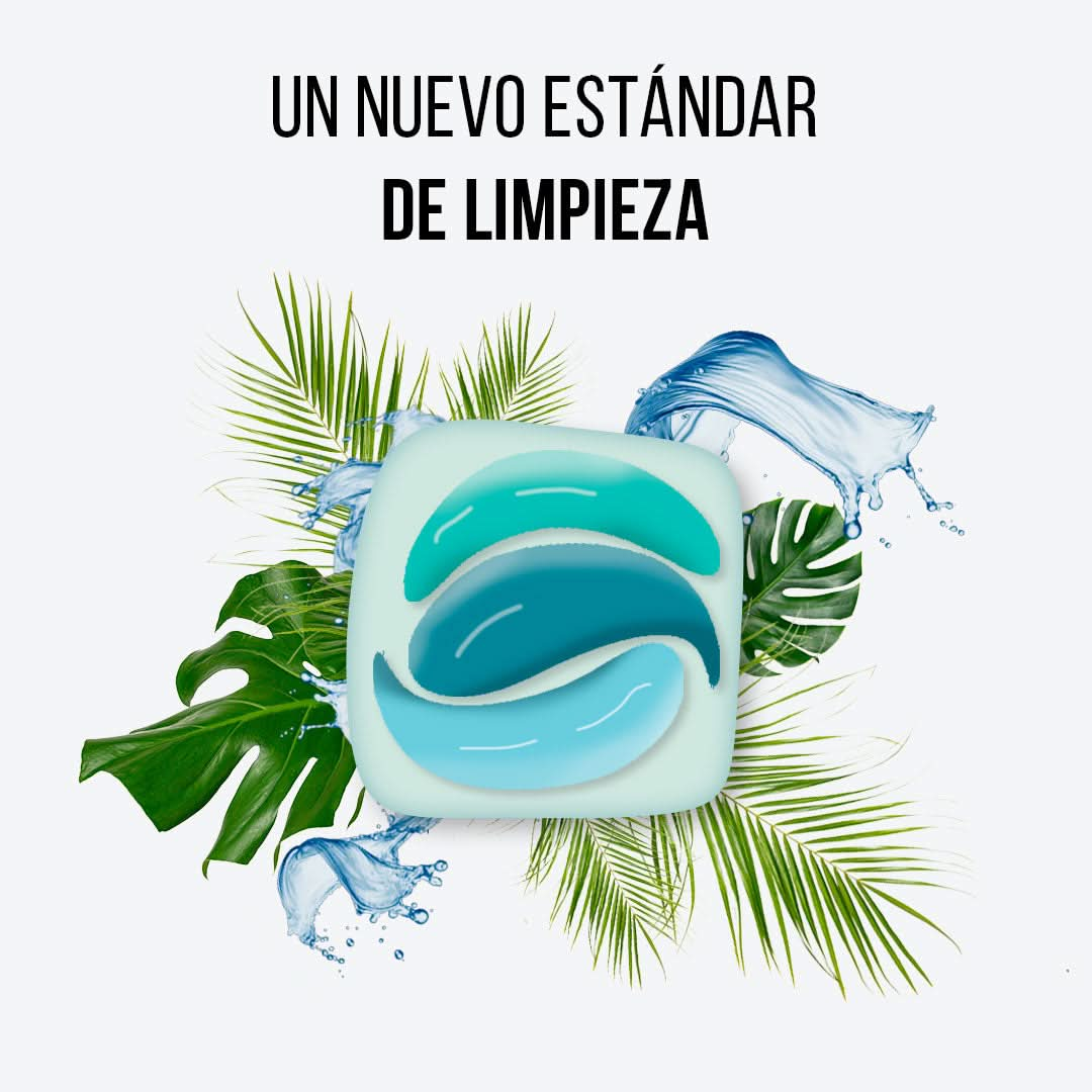 Capsulas Tuki Ecologicas para Lavado de Ropa Aroma Oceano