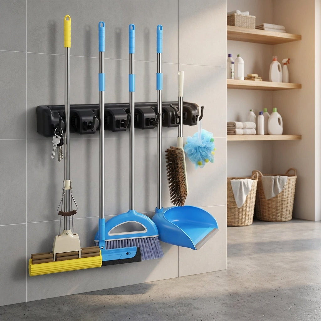 Organizador de Escobas MoopBrum Marca Milhome