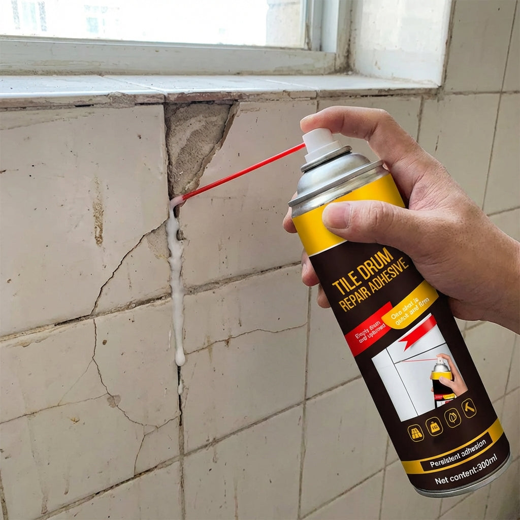 Spray Adhesivo Sellador para Grietas y Pisos