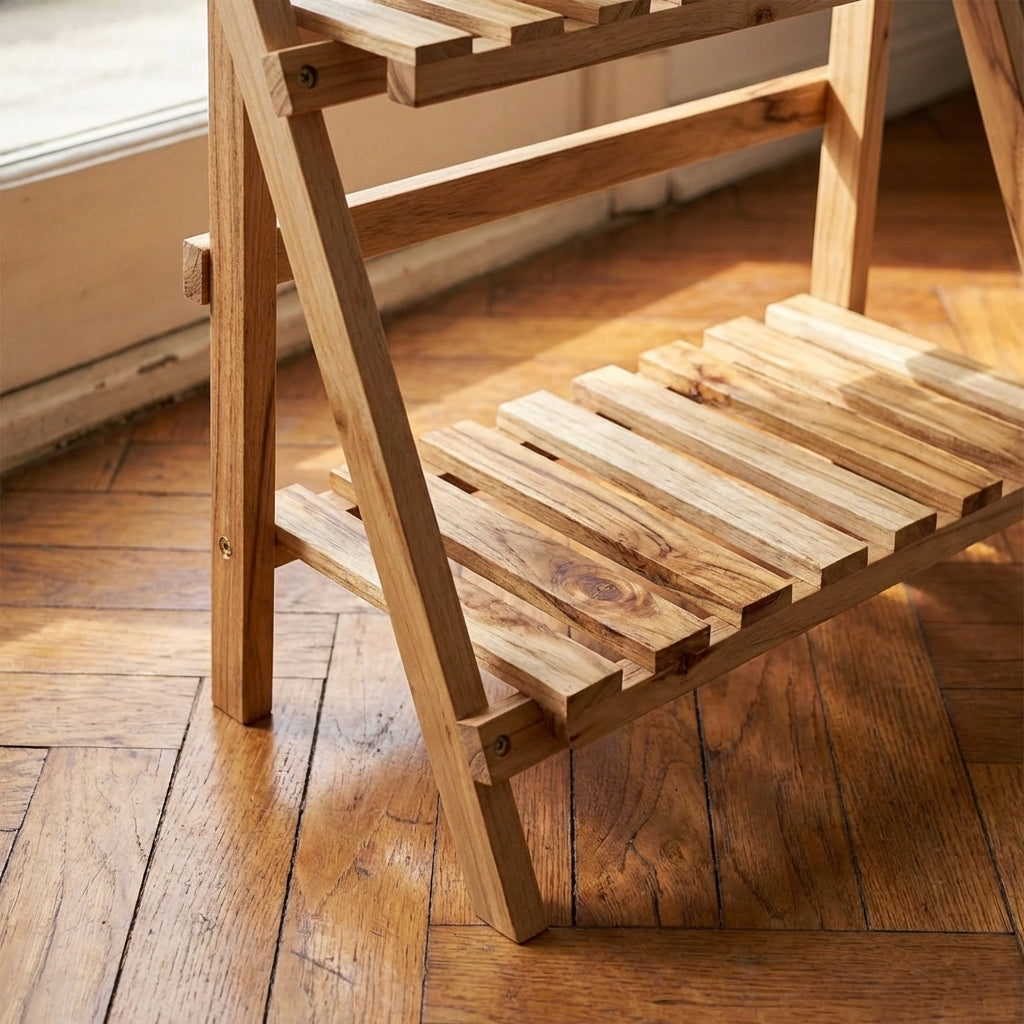 Estanteria de Madera 2 Niveles para Escritorio