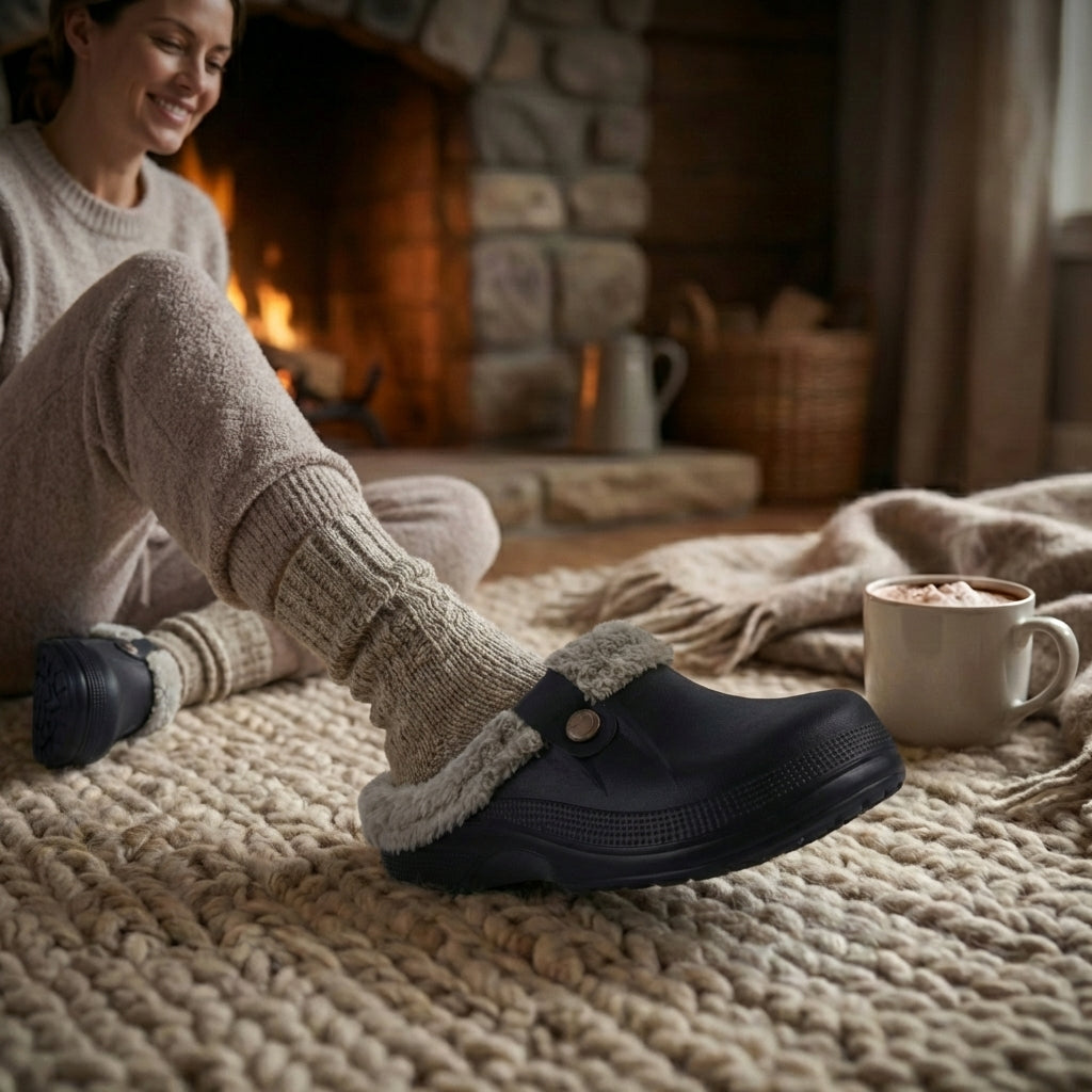 Zapatillas Confu de Felpa en Espuma