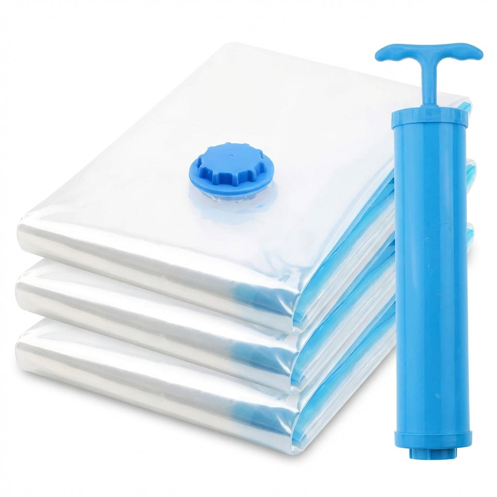 Set de 3 Bolsas al Vacio con Inlfador Save Space