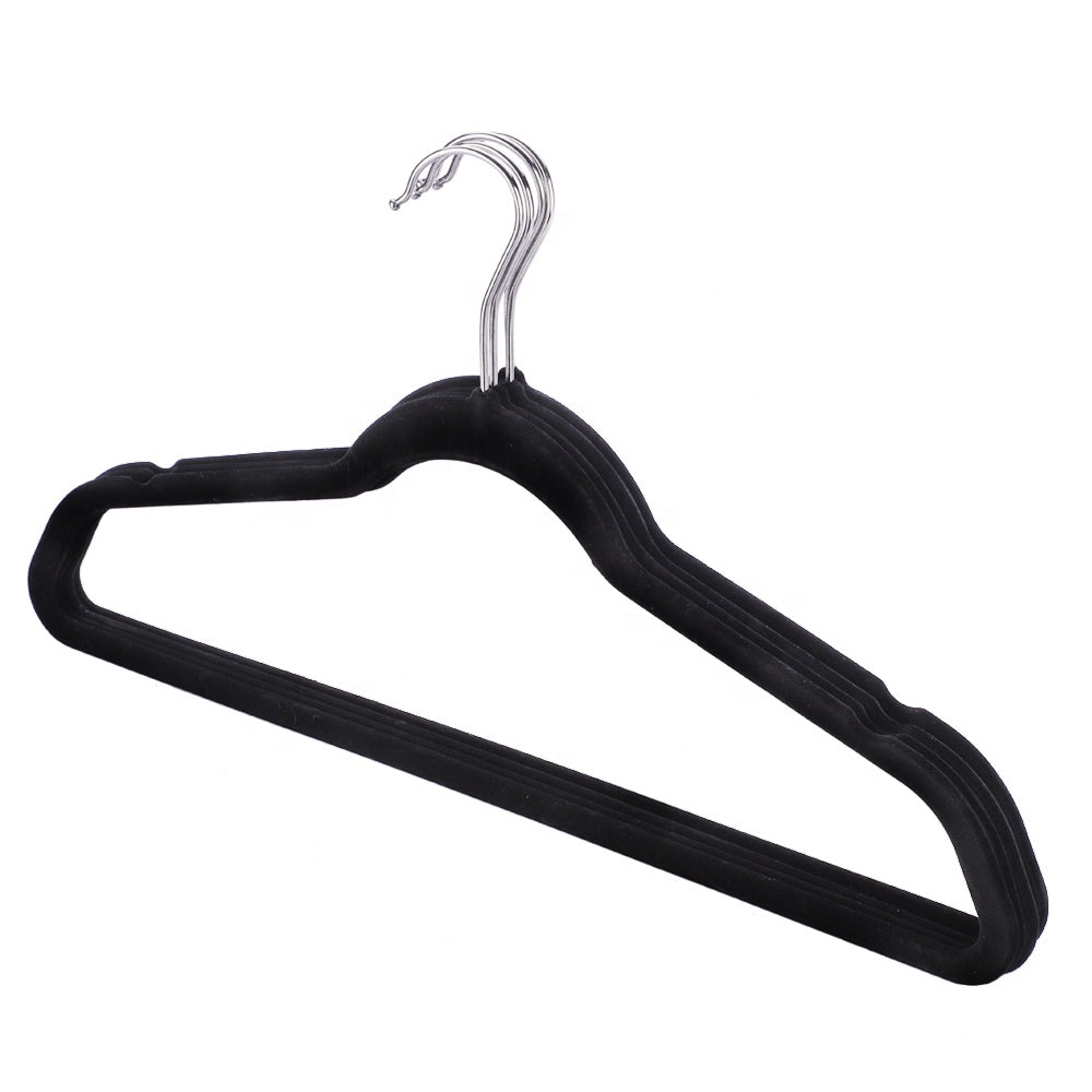 Perchas Velvet de Terciopelo Antideslizantes Pack x10