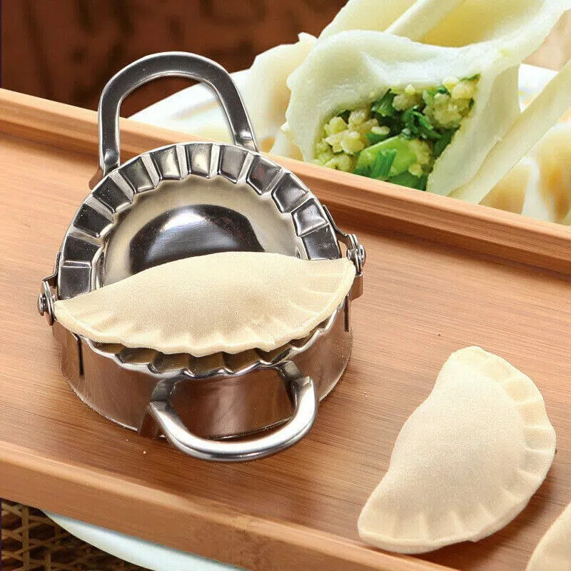 Set de acero inoxidable para hacer mini empanadas