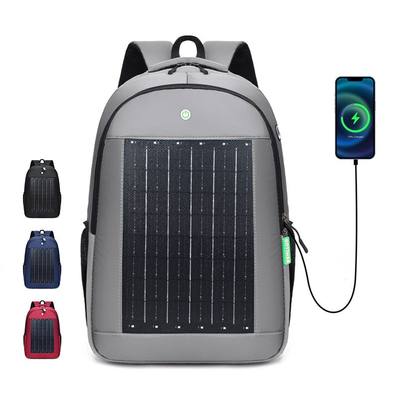 Mochila Camping con Panel Solar Integrado