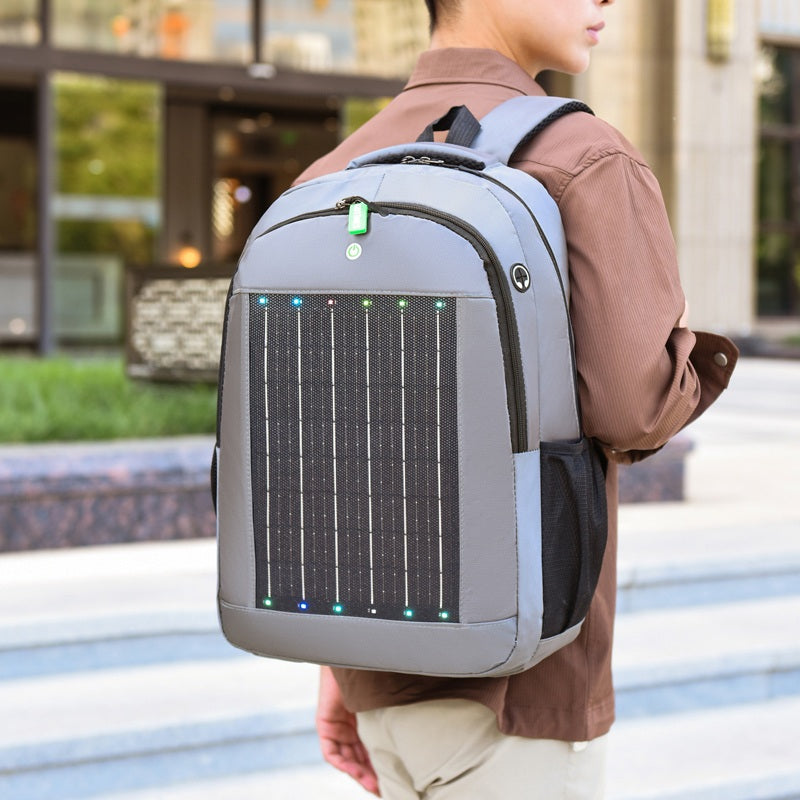 Mochila Camping con Panel Solar Integrado