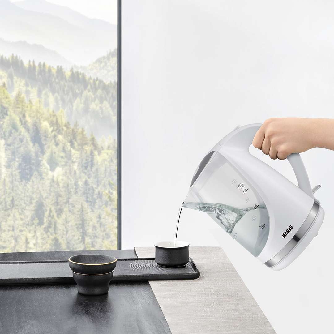 Jarra Eléctrica Marvo HWH-072 Blanco