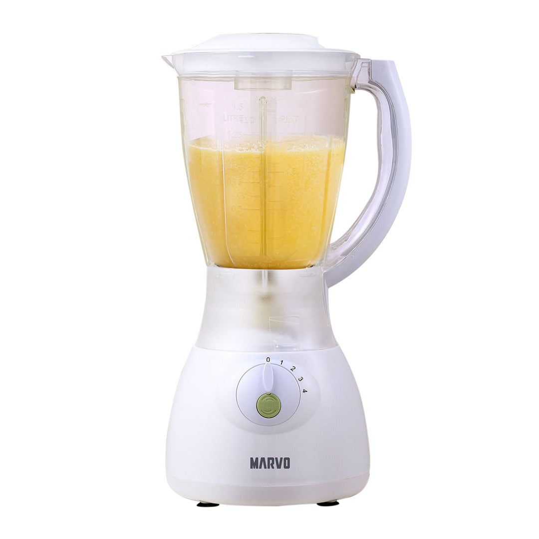Licuadora Marvo HBR-057 4 Vel Plástico Blanco