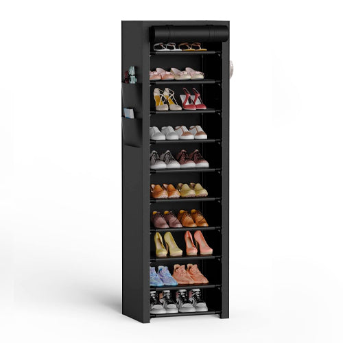 Zapatera Organizador Vertical con 10 Niveles 20 a 22 Pares