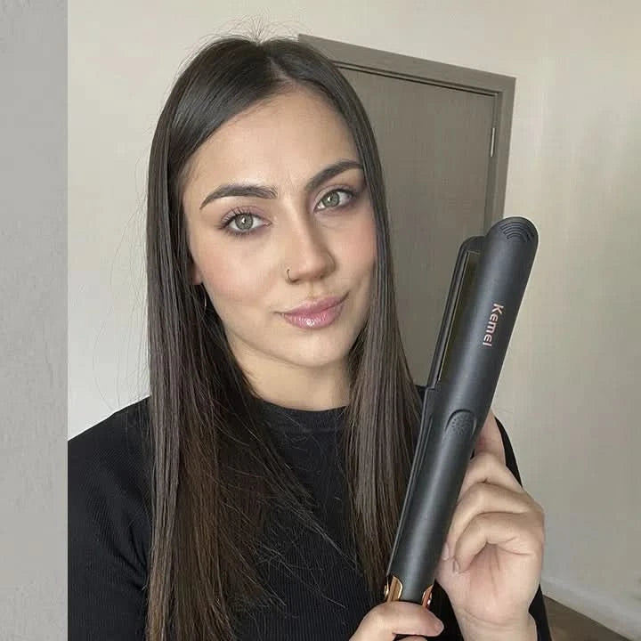 Plancha De Pelo Kemei Hair Straightener